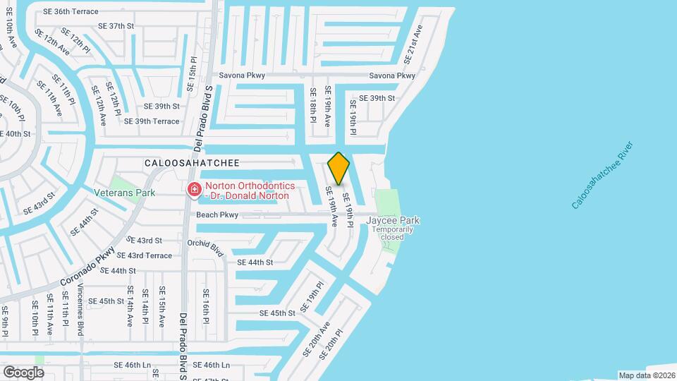 4102 SE 19th Pl Mapa y Detalles de la Ubicación