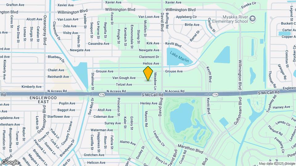 12208 Tetzel Ave Map and Location Details