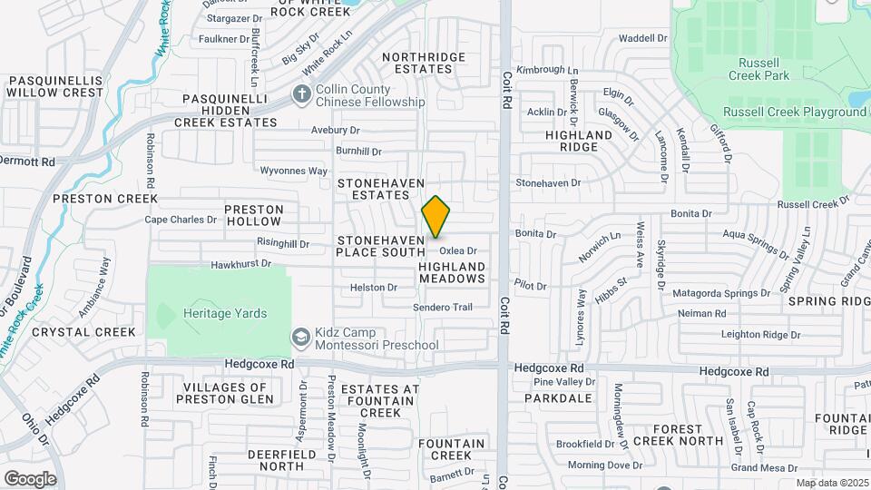 4117 Oxlea Dr Map and Location Details