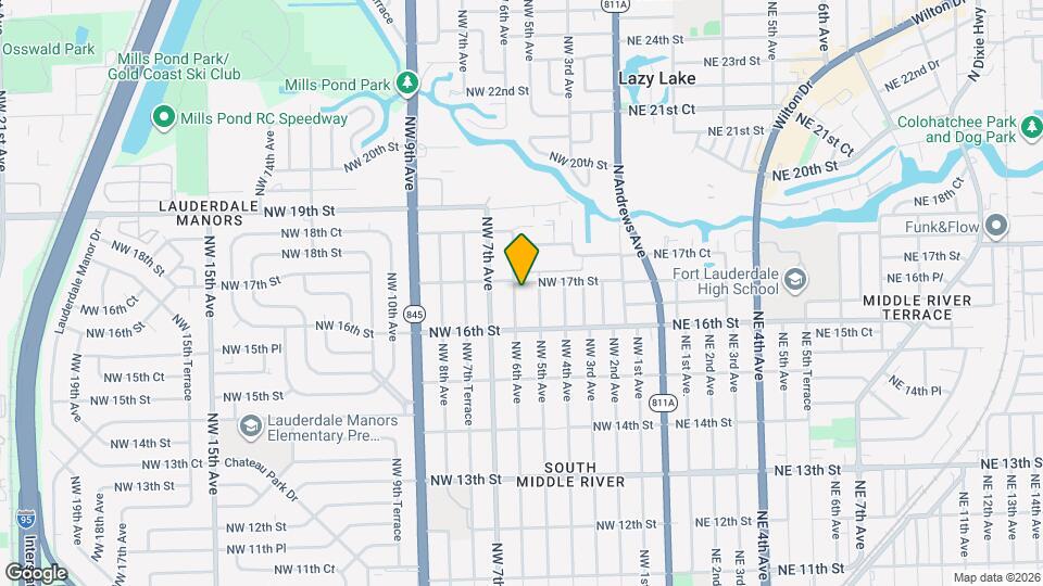 1636 NW 6th Ave Map and Location Details