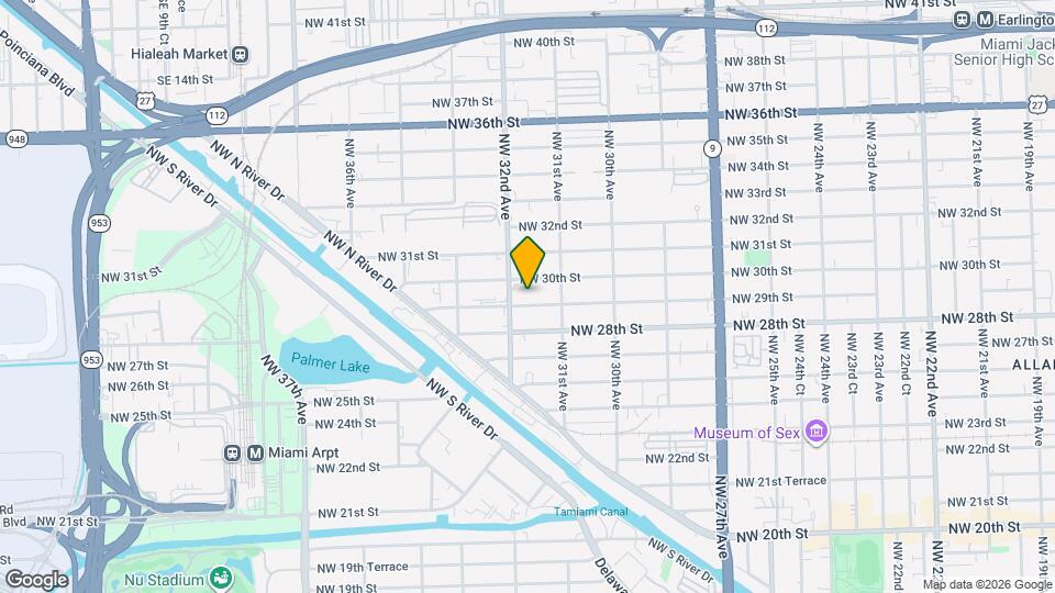3177 NW 29th St Map and Location Details
