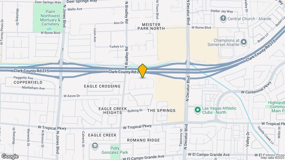 5209 Fall Meadows Ave Map and Location Details