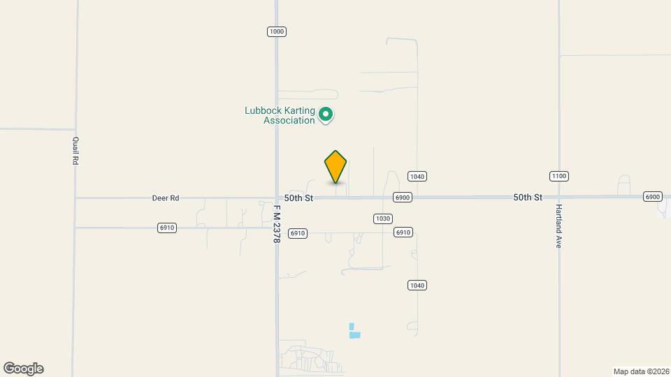 11704 County Rd 6900 Mapa y Detalles de la Ubicación