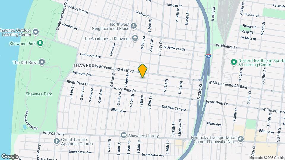 3811 Vermont Ave Map and Location Details