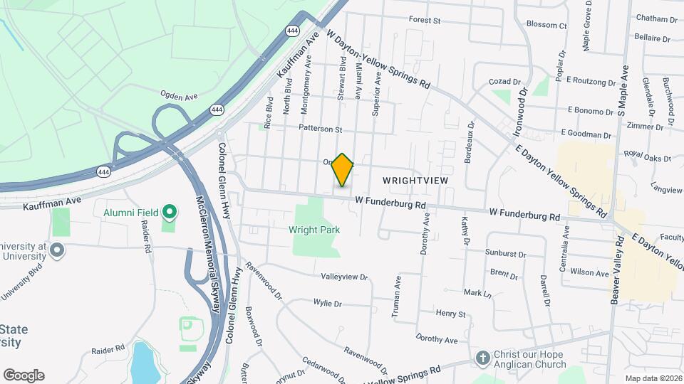 439 W Funderburg Rd Map and Location Details