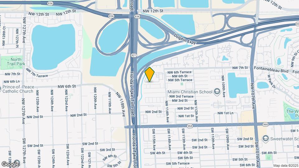 11583 NW 4th Way Map and Location Details