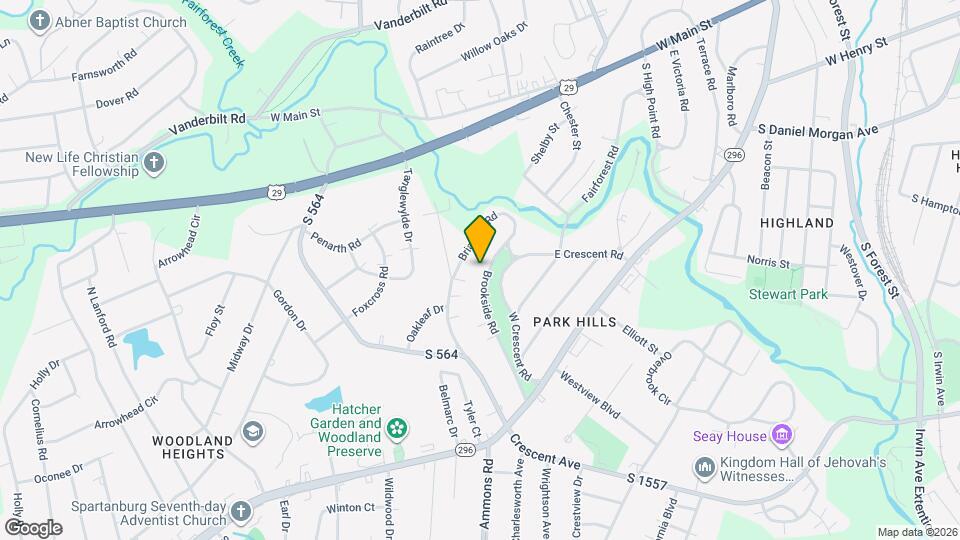 114 Brookside Rd Map and Location Details