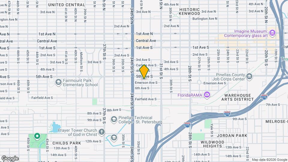 3259 Emerson Ave S Map and Location Details