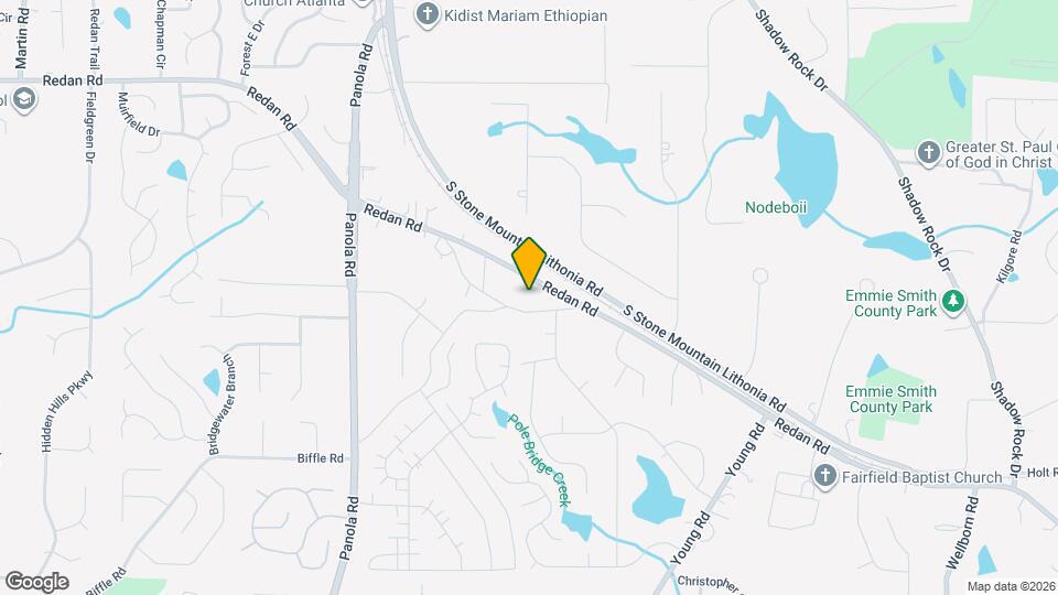 5799 Redan Rd Map and Location Details