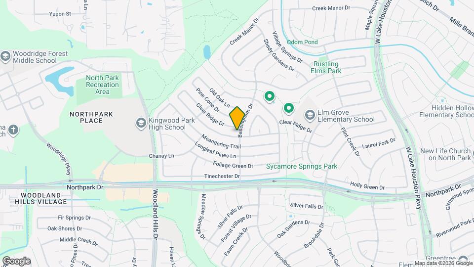 2631 Sherwood Hollow Ln Map and Location Details