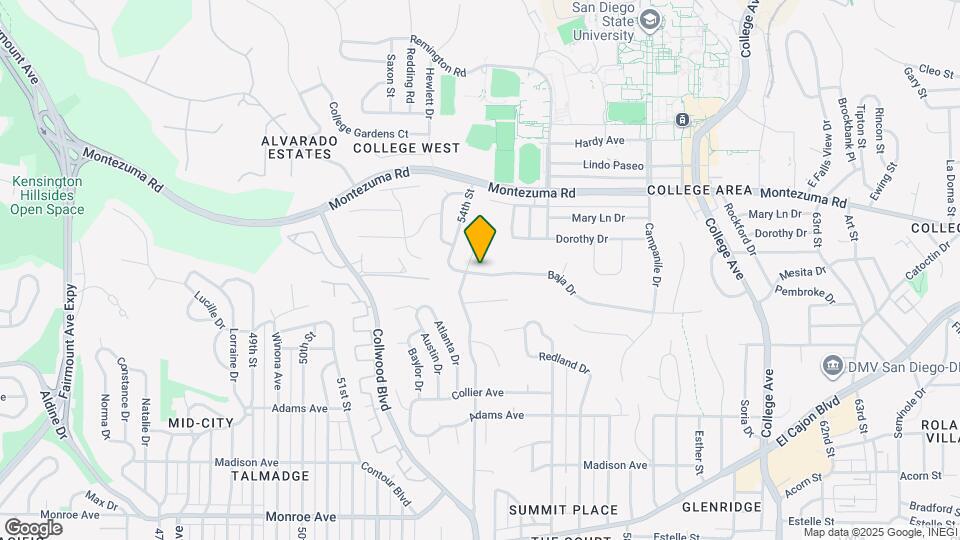 5418-5420 Baja Dr Map and Location Details