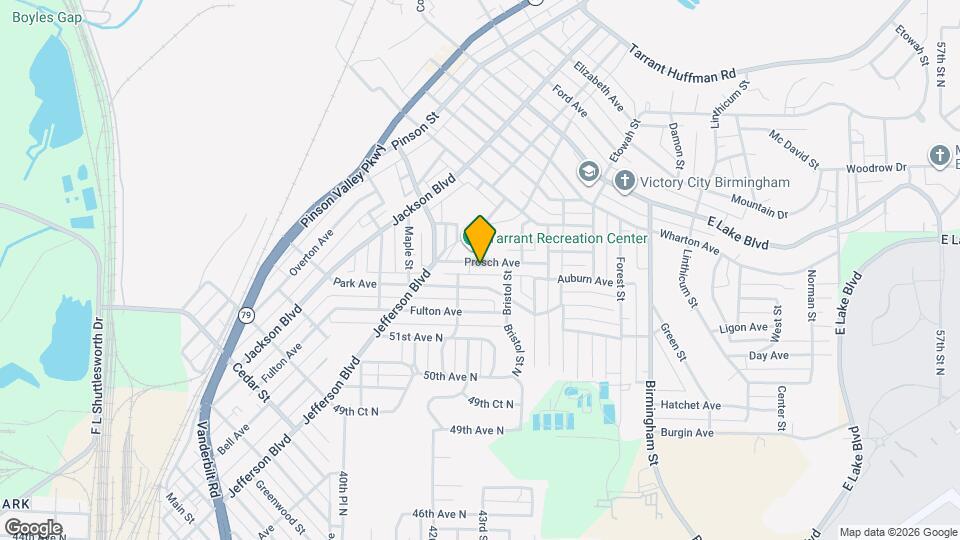 1337 Prosch Ave Map and Location Details
