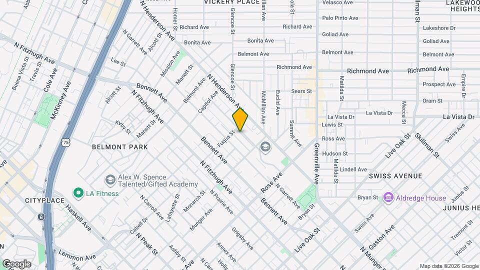 1925 Moser Ave Mapa y Detalles de la Ubicación