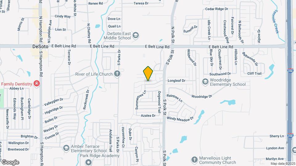 705 Longleaf Dr Map and Location Details