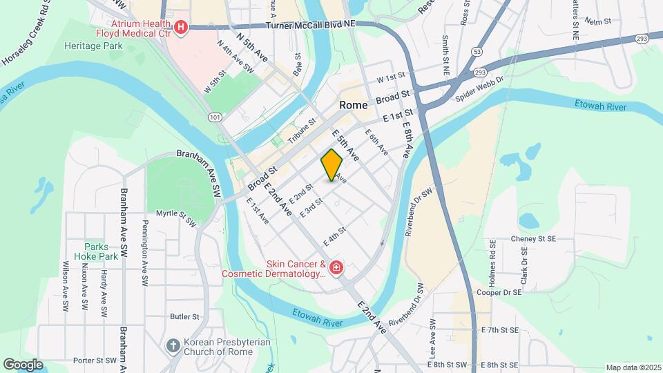 300 E 3rd St NE Map and Location Details