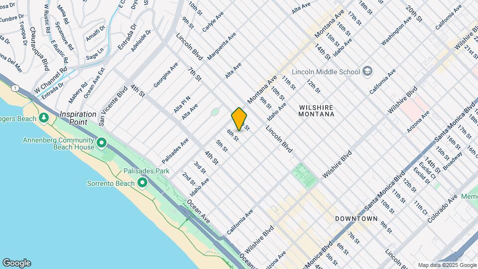 837 6th St Map and Location Details