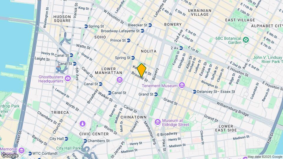 365 Broome St Map and Location Details