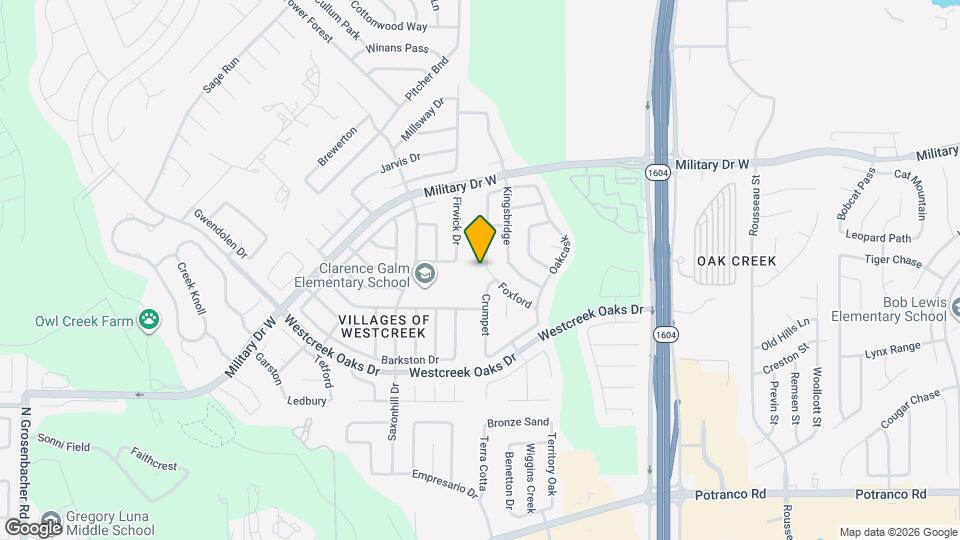 11659 Foxford Mapa y Detalles de la Ubicación