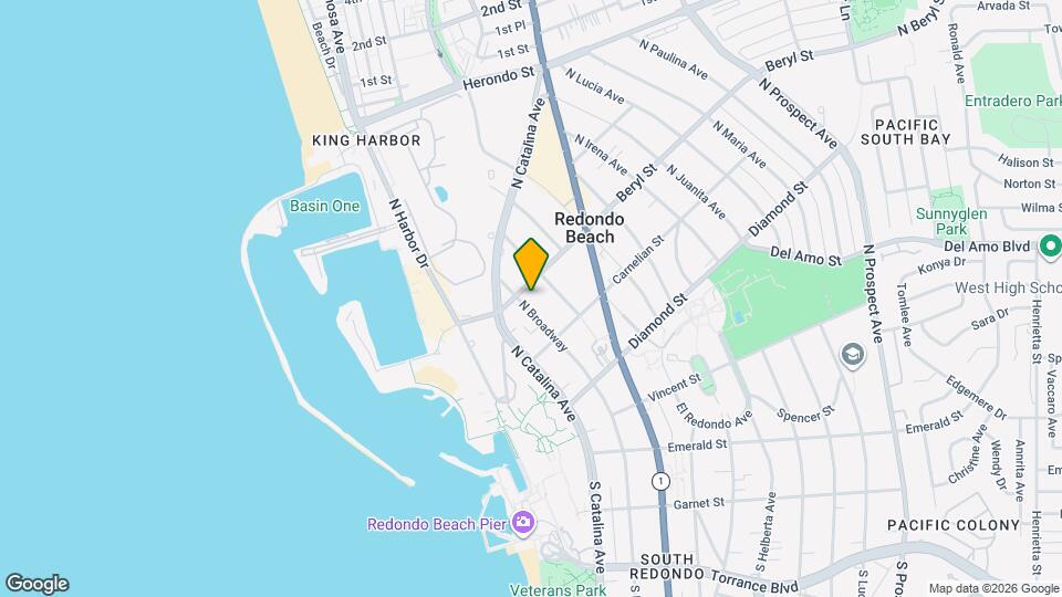 424 N Broadway Map and Location Details