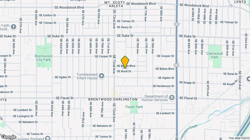 7341 SE Rural St Map and Location Details