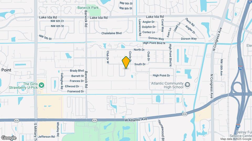 1165 S Drive Cir Map and Location Details
