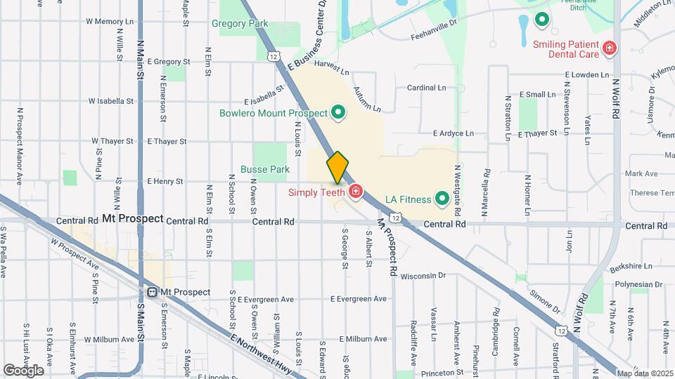 68 N Albert St Map and Location Details