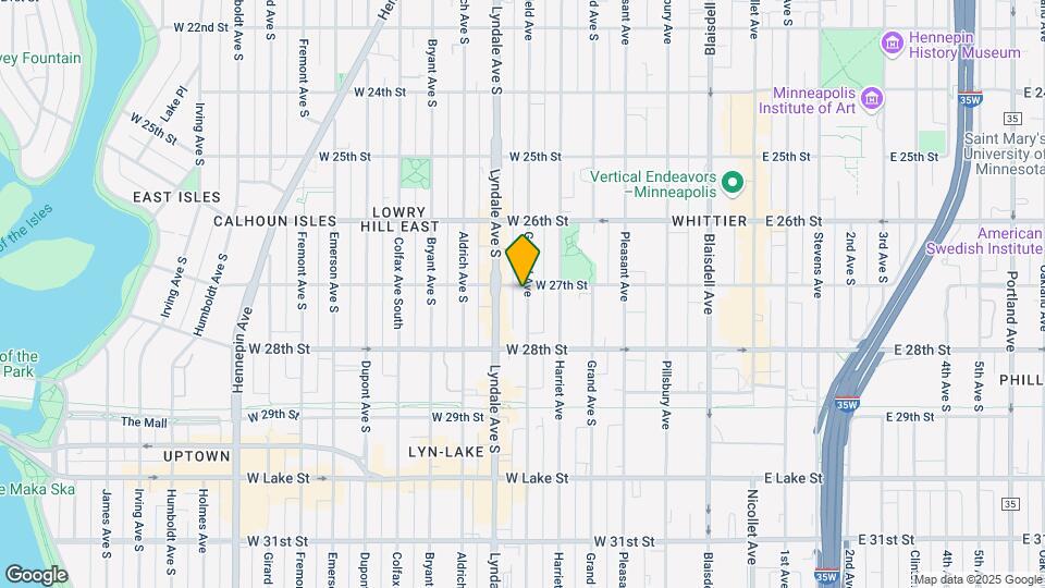 2704 Garfield Ave Map and Location Details