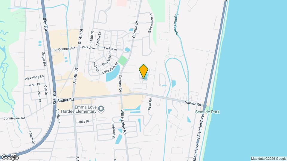 2175 White Sands Way Map and Location Details