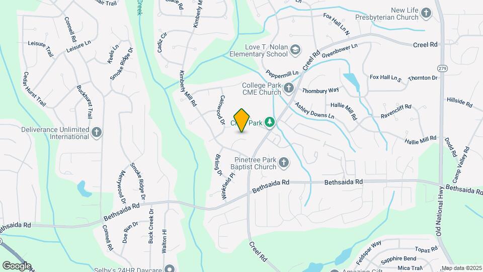 2875 Woodburn Ct Map and Location Details