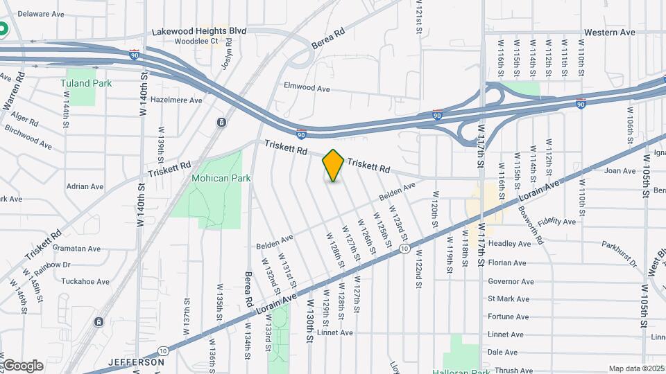 3285 W 127th St Map and Location Details