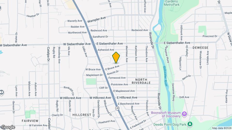 101 E Bruce Ave Map and Location Details