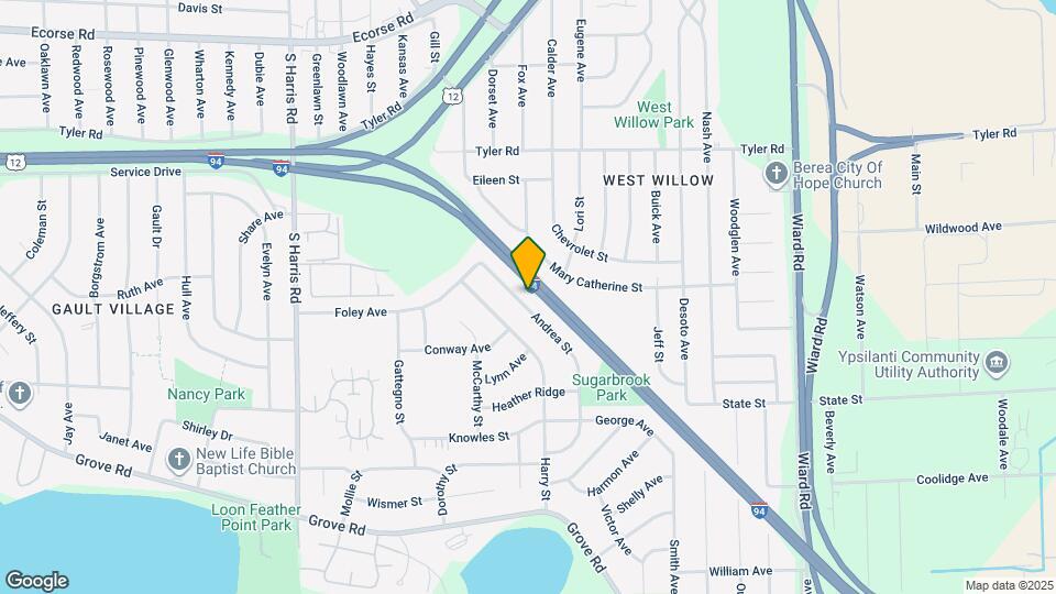 1385 Andrea St Map and Location Details