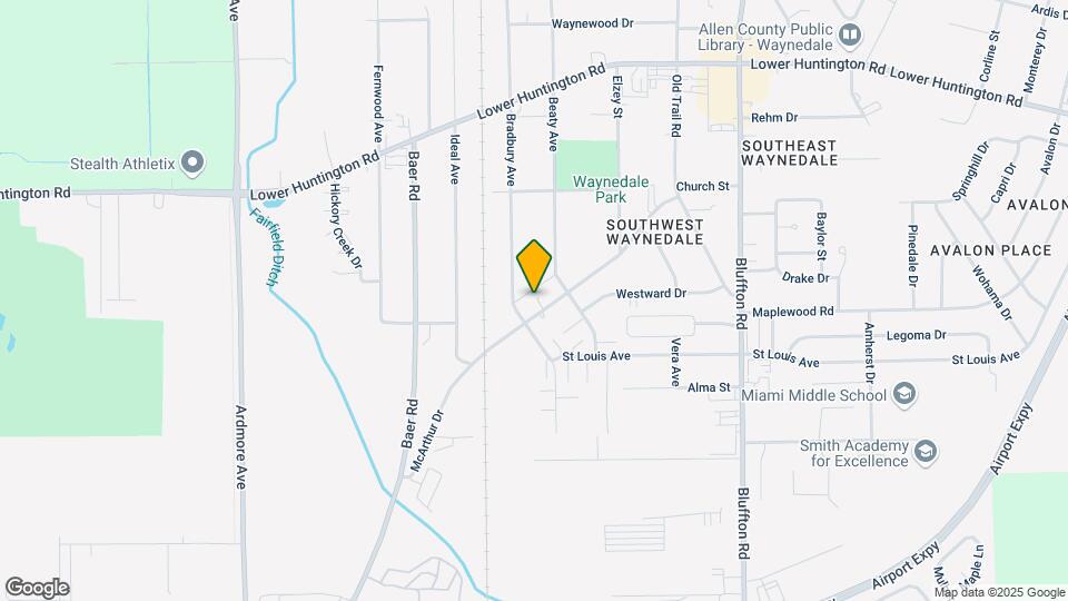 3014 McArthur Dr Map and Location Details
