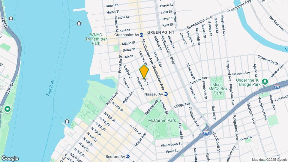 125 Guernsey St Map and Location Details