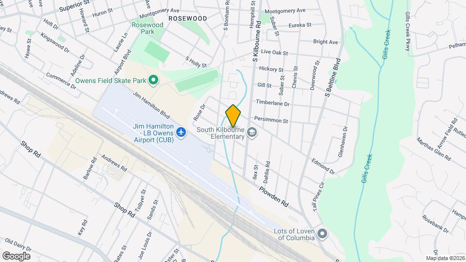 1339 Hibiscus St Map and Location Details