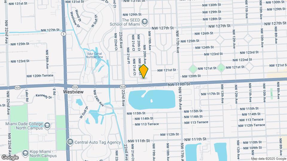 11900 NW 19th Ave Map and Location Details