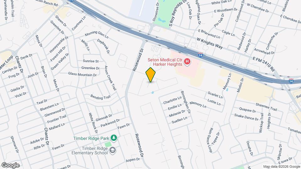 5106 Rose Petal Ct Map and Location Details