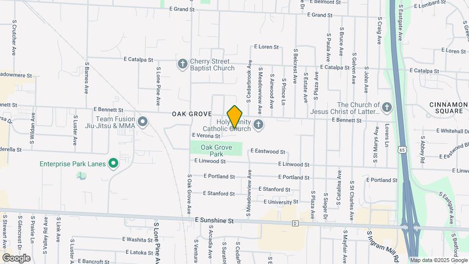 2765 E Verona St Map and Location Details