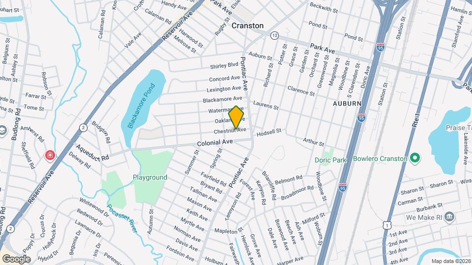 26 Chestnut Ave, Unit 2 Map and Location Details