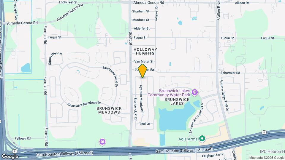 13911 Cypress Meadows Dr Map and Location Details