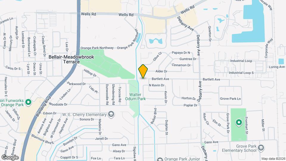 1795 Bartlett Ave Map and Location Details