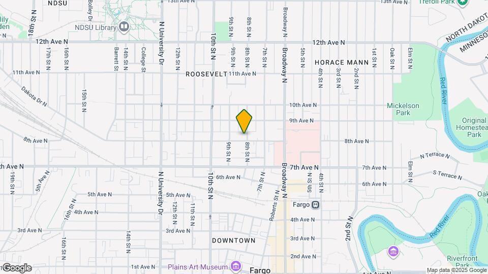 808 8th St N Map and Location Details