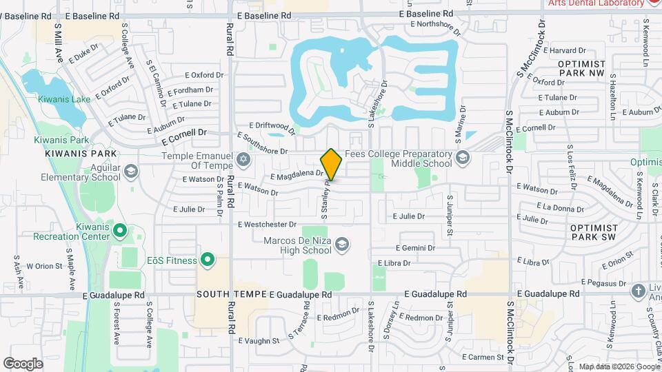 1104 E Watson Dr Map and Location Details