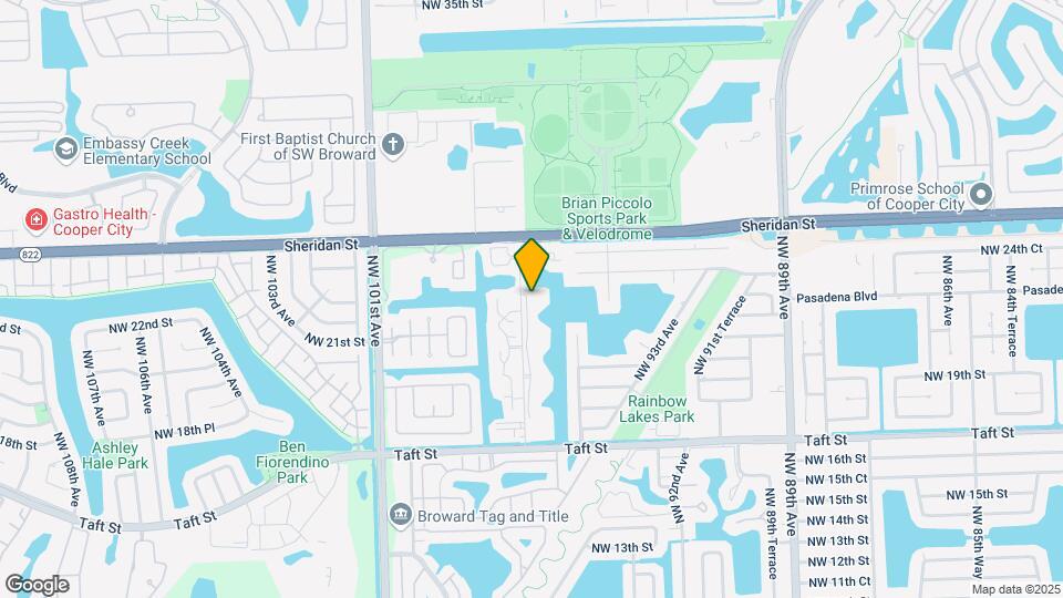 2391 NW 96th Ter Mapa y Detalles de la Ubicación