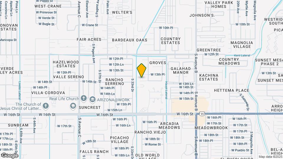 3072 W 14th St Map and Location Details