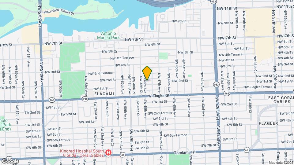4789 NW 1st St Map and Location Details