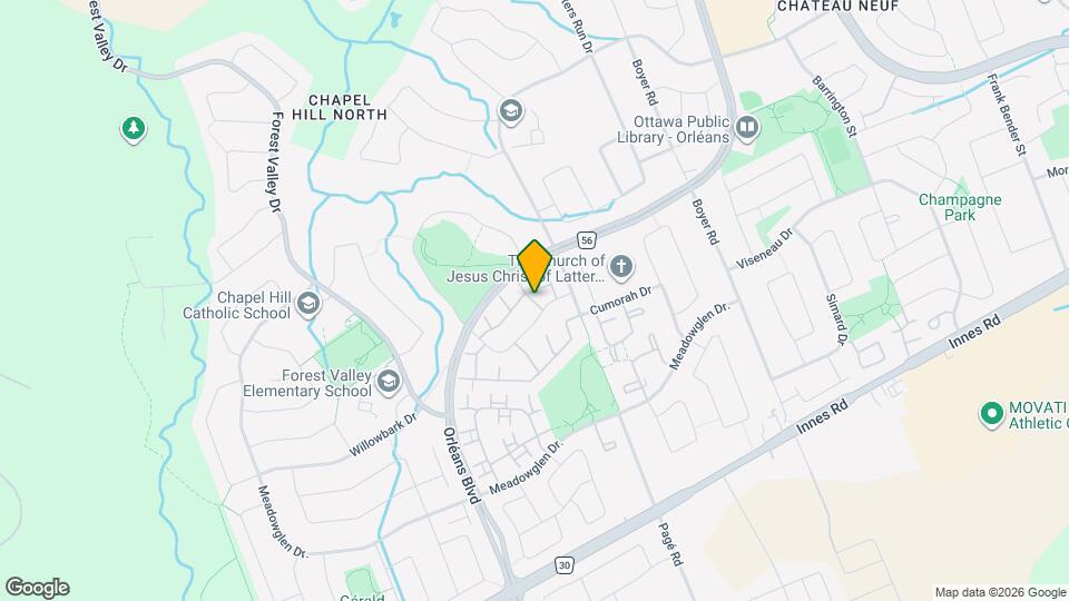 6138 Heritage Park Crescent Map and Location Details