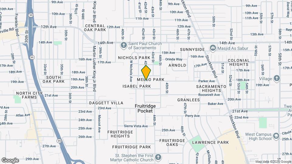 4405 42nd St Map and Location Details