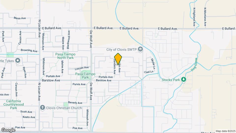 1016 Encino Ave Map and Location Details