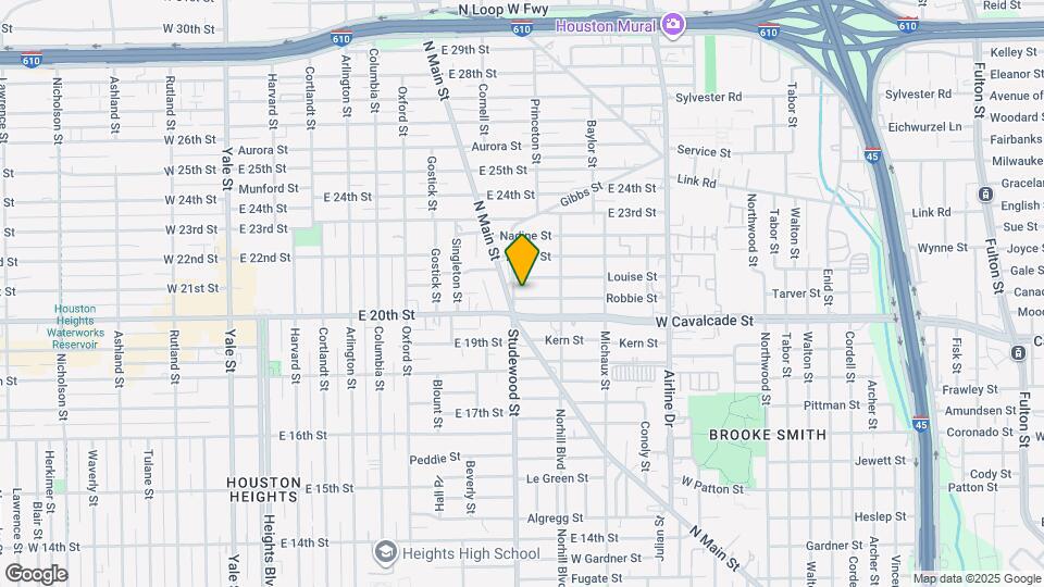 1138 Robbie St Map and Location Details